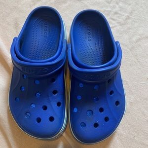 dark purple crocs